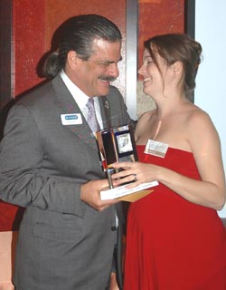 Rio Grande Saul Bell Award presentation