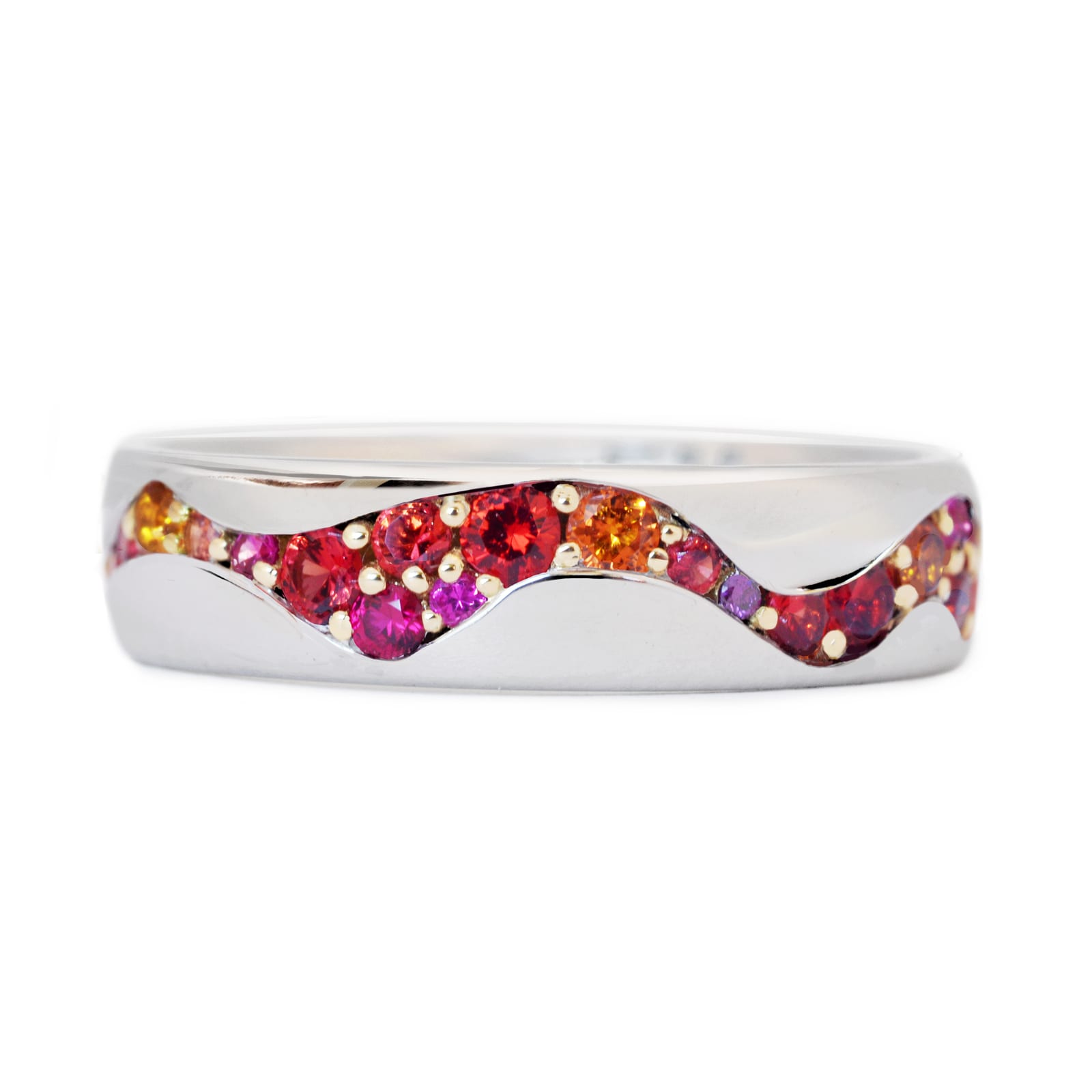 Fire and Blood Ring, view 2