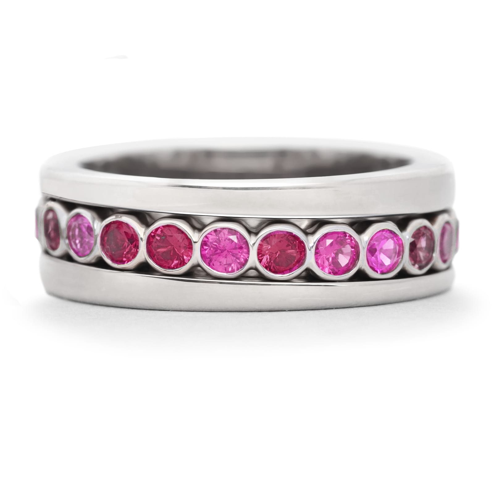 Morse Code Rings, view 2